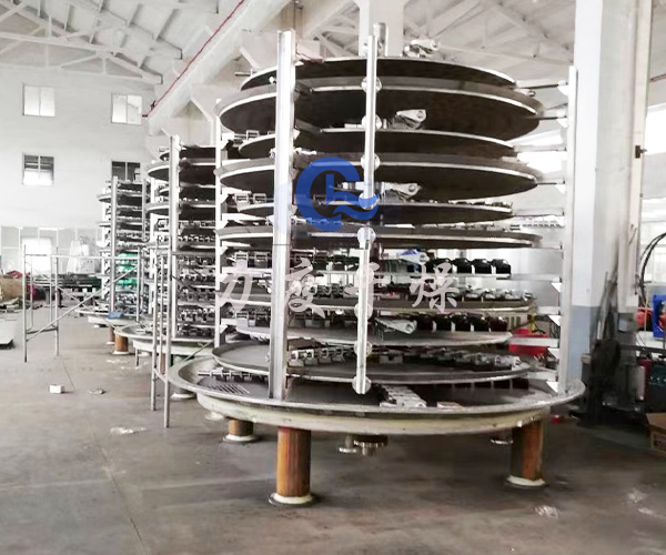 力度干燥——氰尿酸專用盤式連續干燥機！