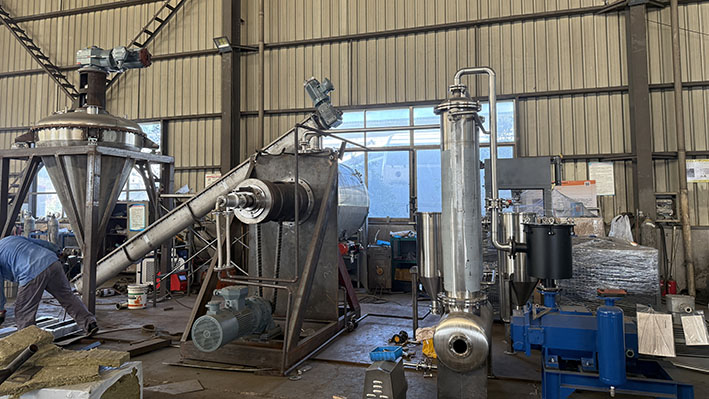 力度干燥——混合輸送真空干燥工藝